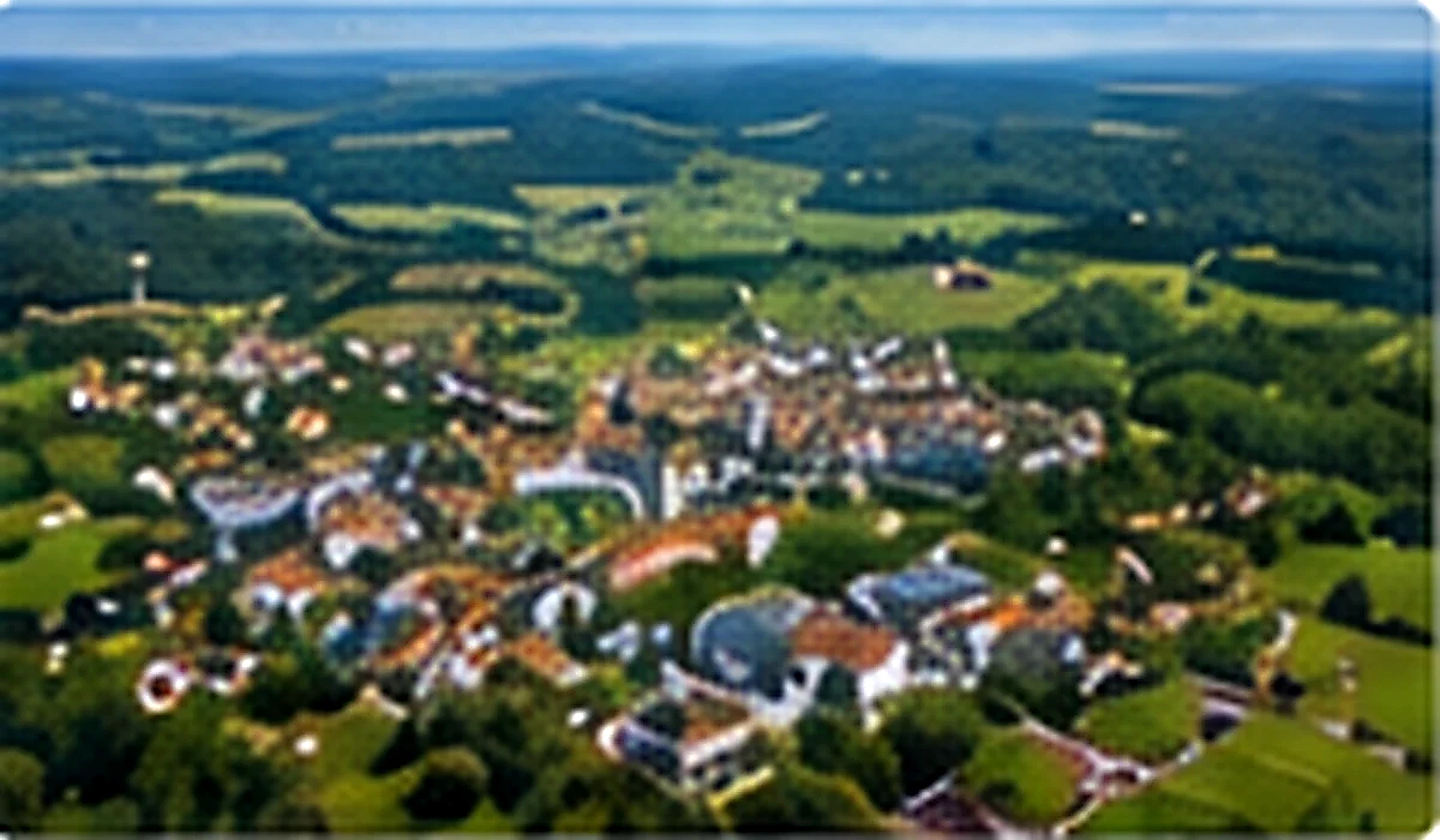 Illustrative Luftansicht von Deggenhausertal