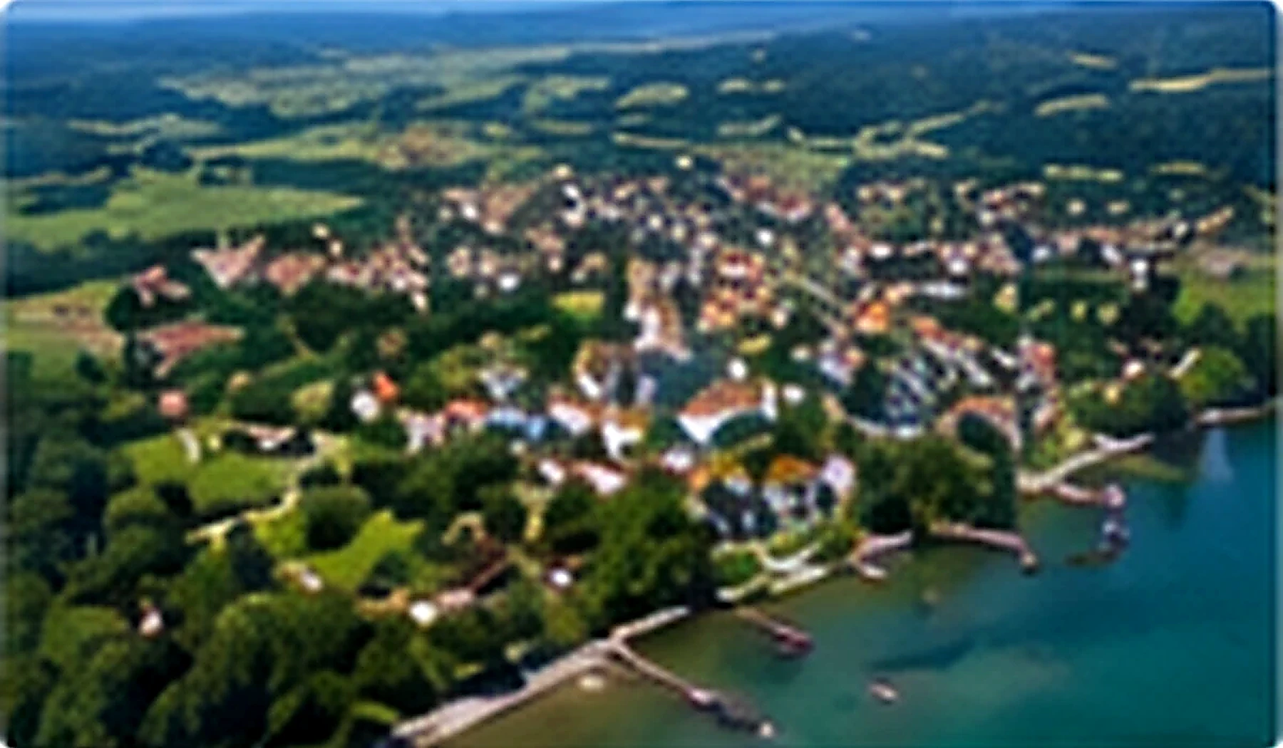 Illustrative Luftansicht von Owingen