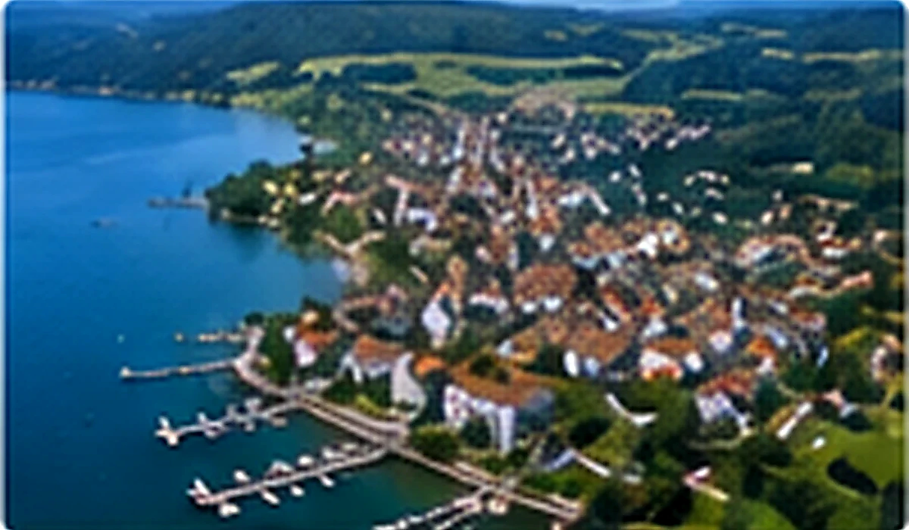 Illustrative Luftansicht von Sipplingen