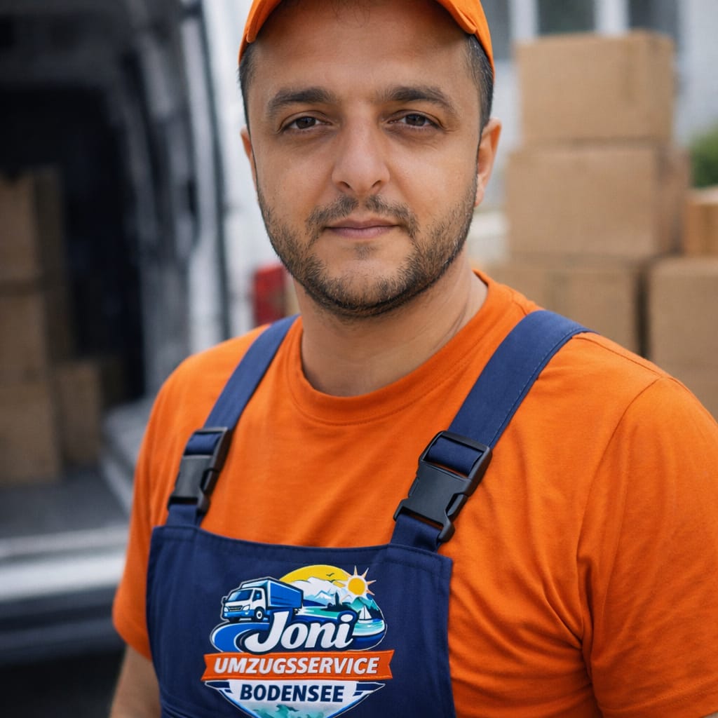 Sefedin Shabanaj – Inhaber Joni Umzugsservice Bodensee